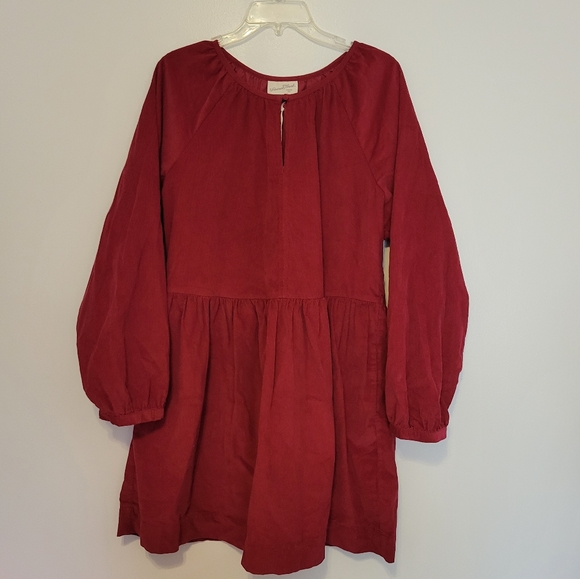 Universal Thread Dresses Nwt Target Universal Thread Burgundy Corduroy Dresstunic Poshmark